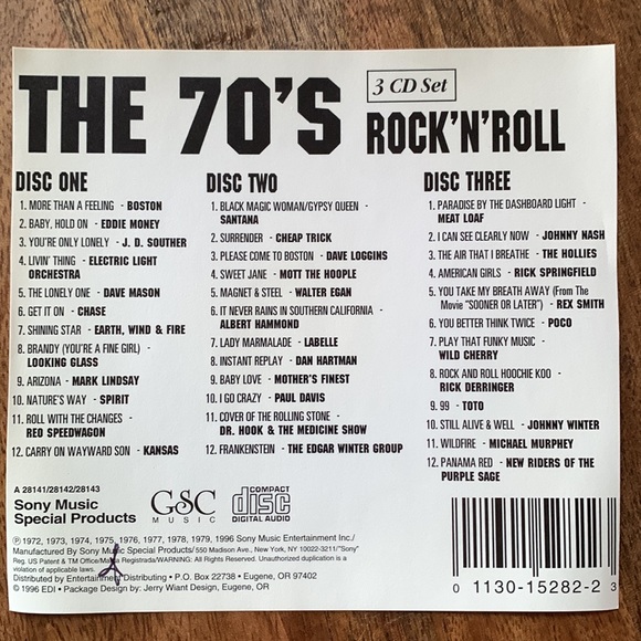 The 70’s Rock’n’Roll 36 All Time Favorites CD - Picture 2 of 12